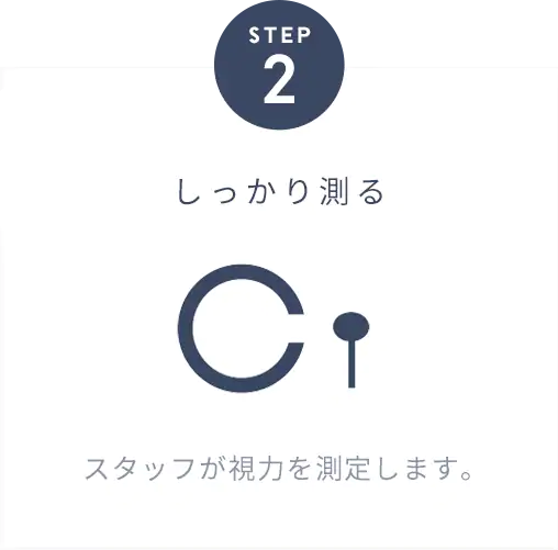しっかり測る