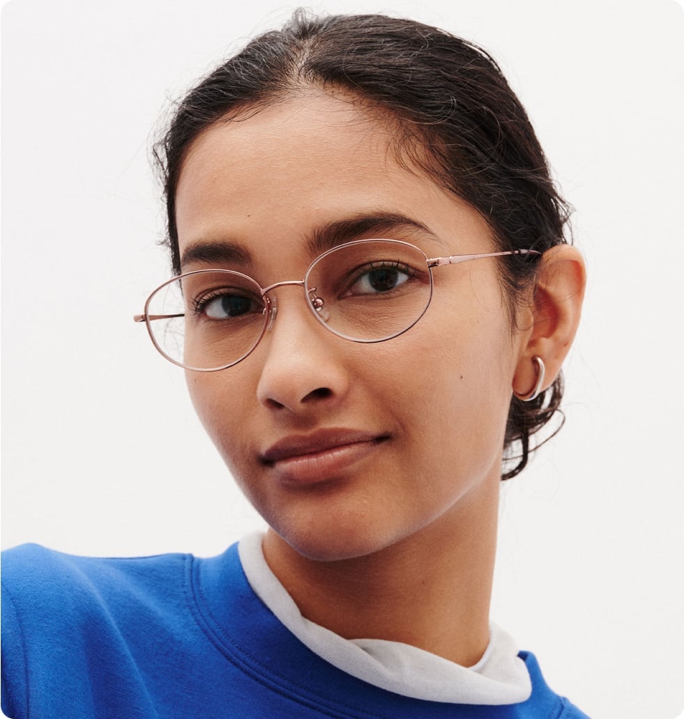 レンズの着用イメージ