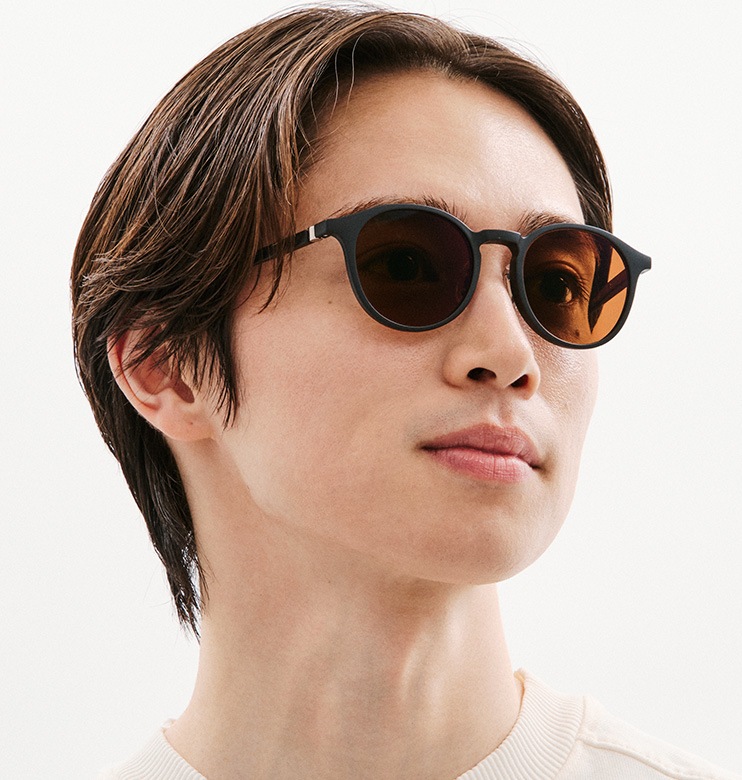 着用イメージ ブラウン