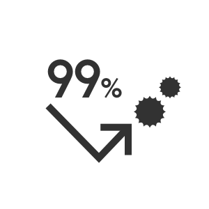 花粉最大99%以上※カット