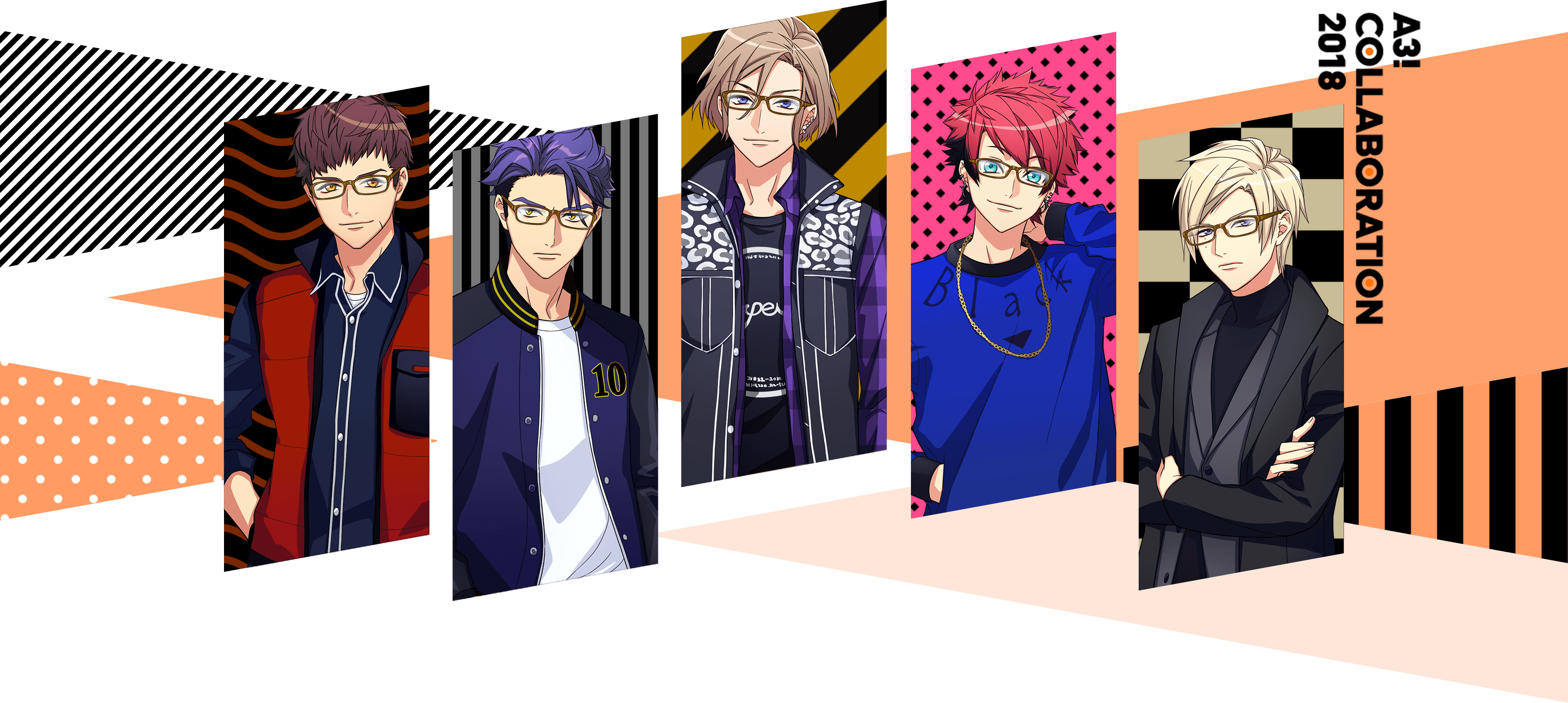 A3!×BANDAI×JINSコラボレーションメガネ秋組