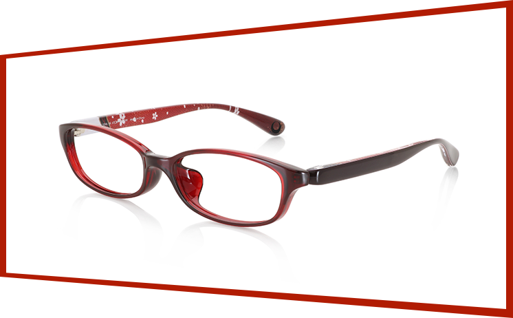 紅月 メガネ斜め