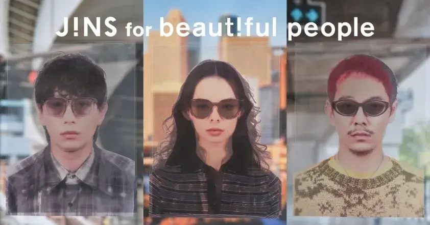 JINS for beaut!ful people