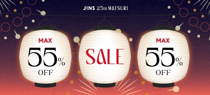 JINS 25TH MATSURI SALE