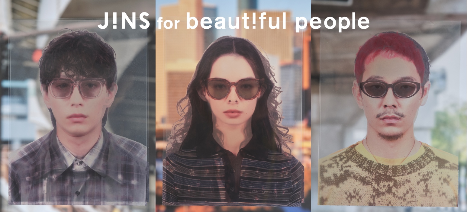 メガネ（めがね・眼鏡）のJINS『Beautifl People』