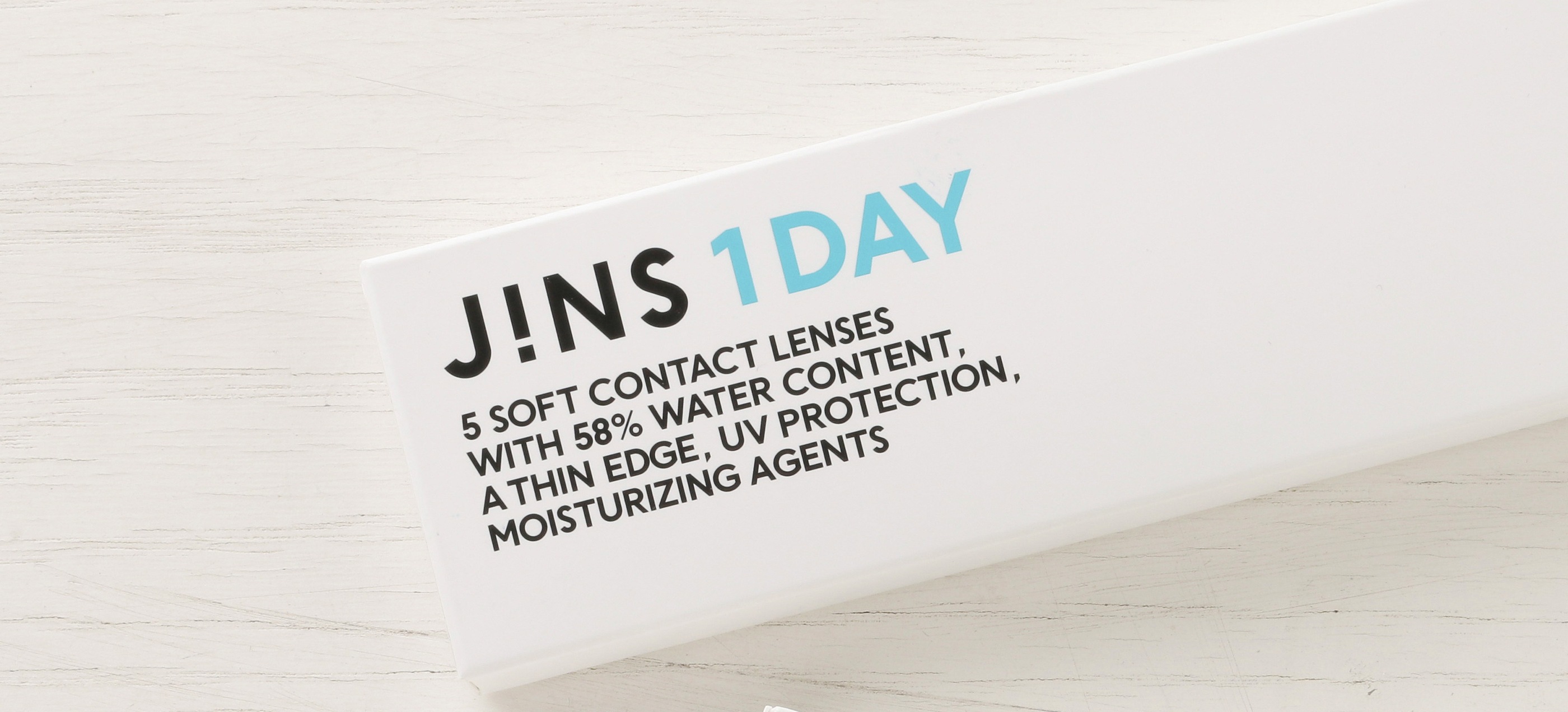 コンタクトレンズもJINS『JINS 1DAY』