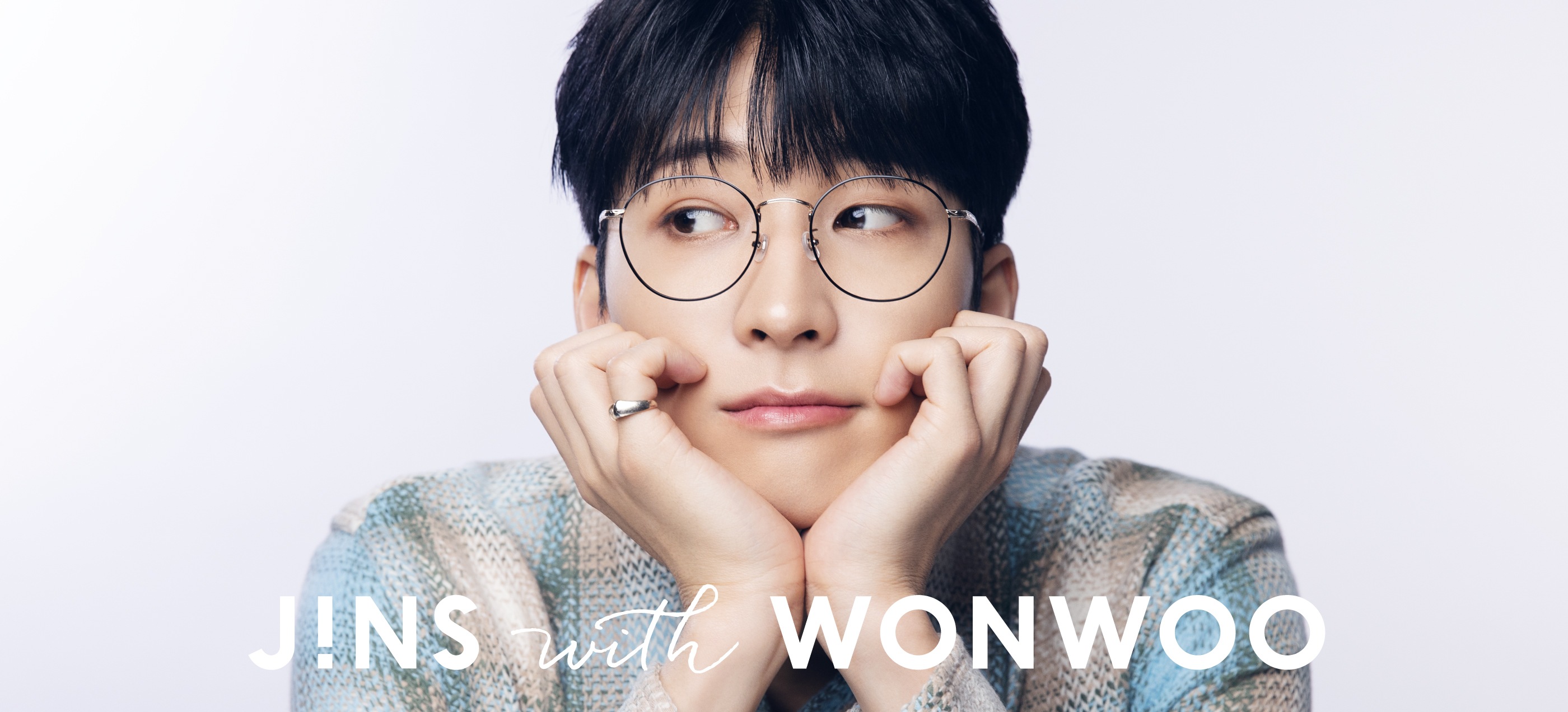 メガネ（めがね・眼鏡）のJINS『JINS with WONWOO』