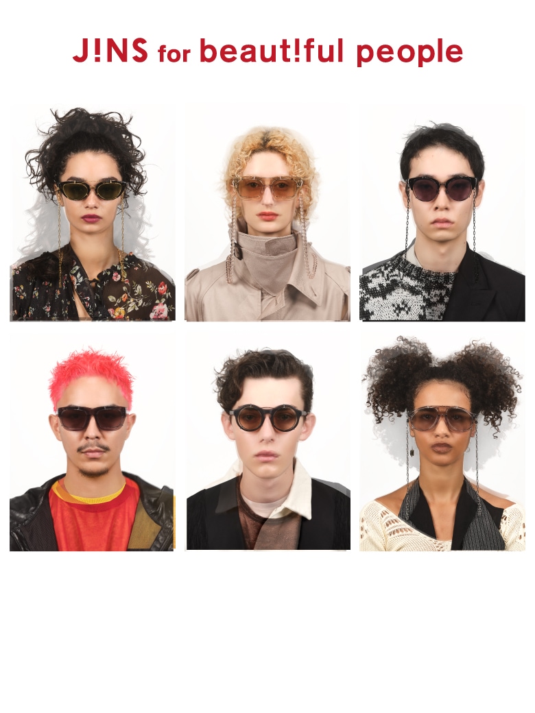 メガネ（めがね・眼鏡）のJINS『JINS SUNGLASSES for beautiful people』