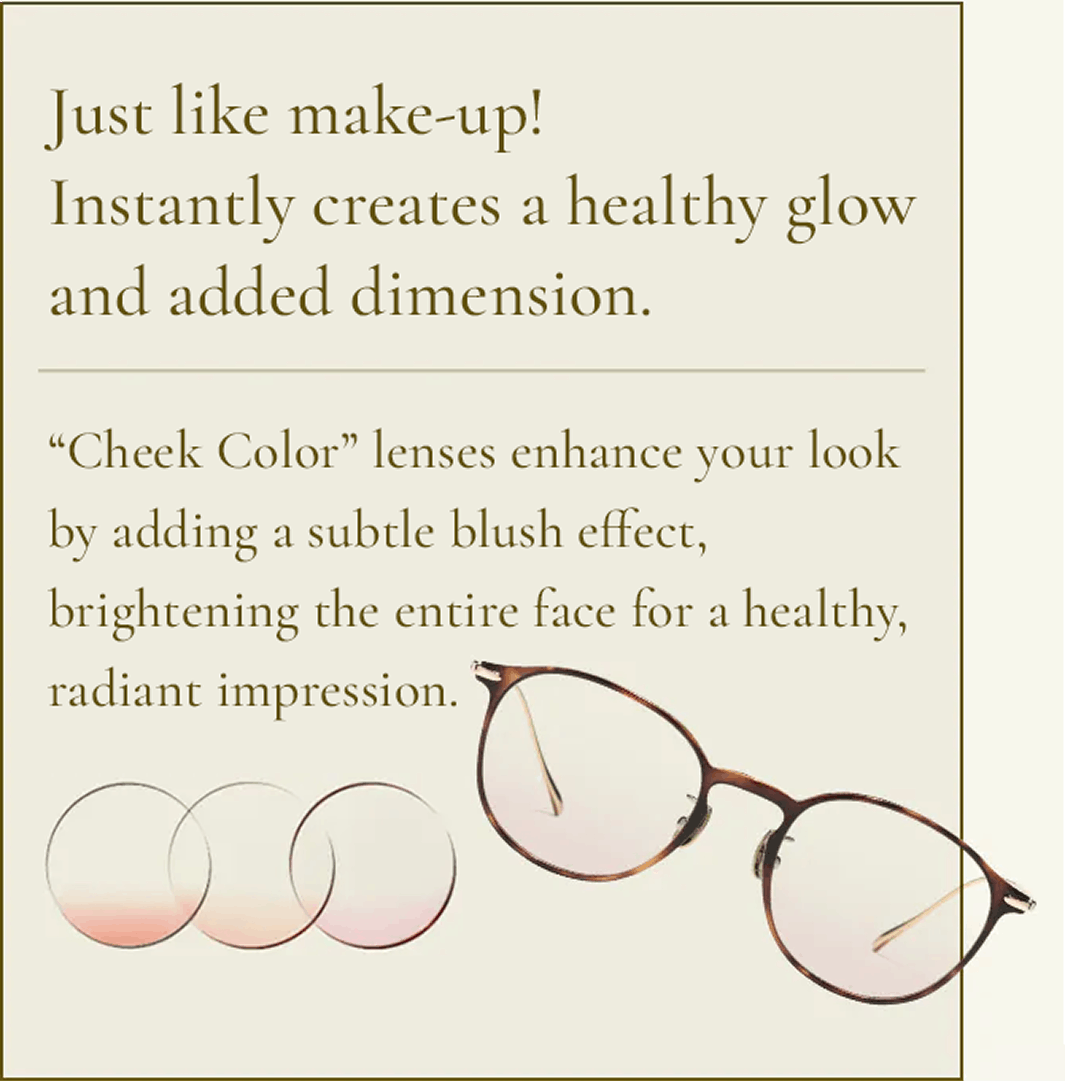 Just like make-up! Instantly creates a healthy glow and added dimension