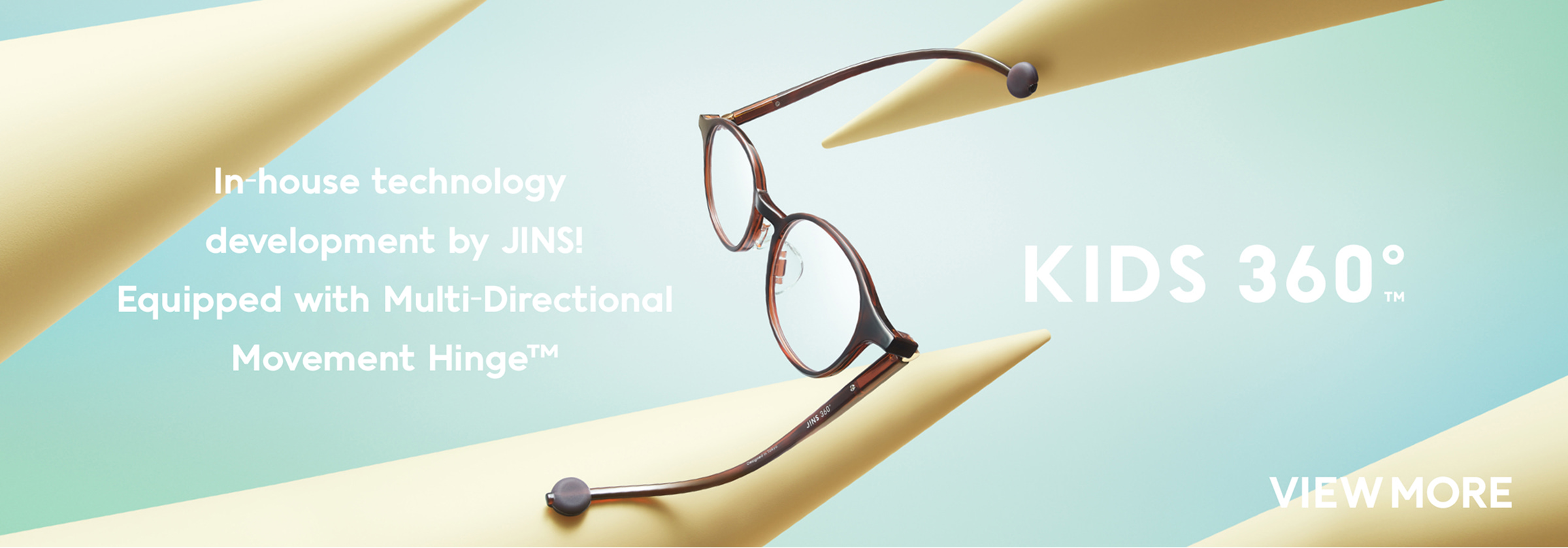 KIDS 360°&reg;(キッズサンロクマル)｜壊れにくいメガネ