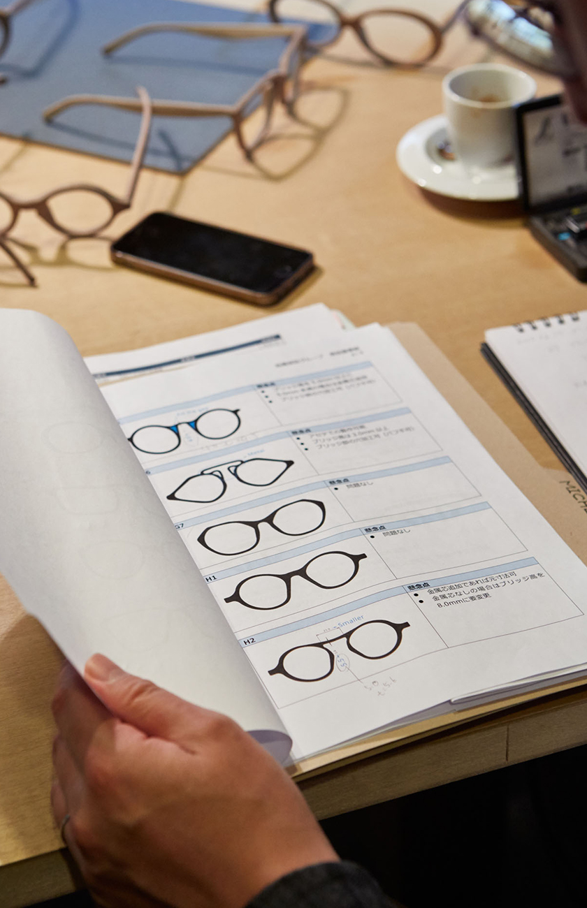 Eyeglasses that link you to the future you wish for.
