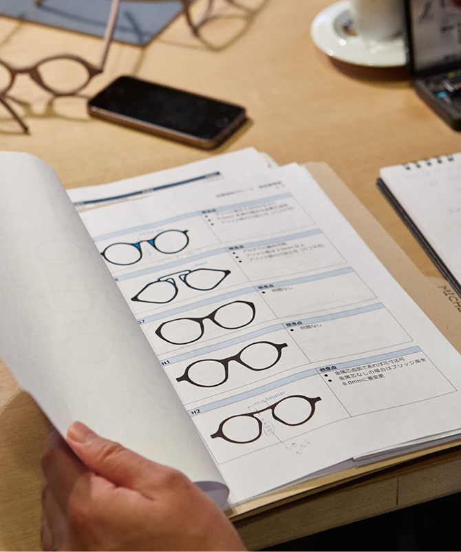 Eyeglasses that link you to the future you wish for.