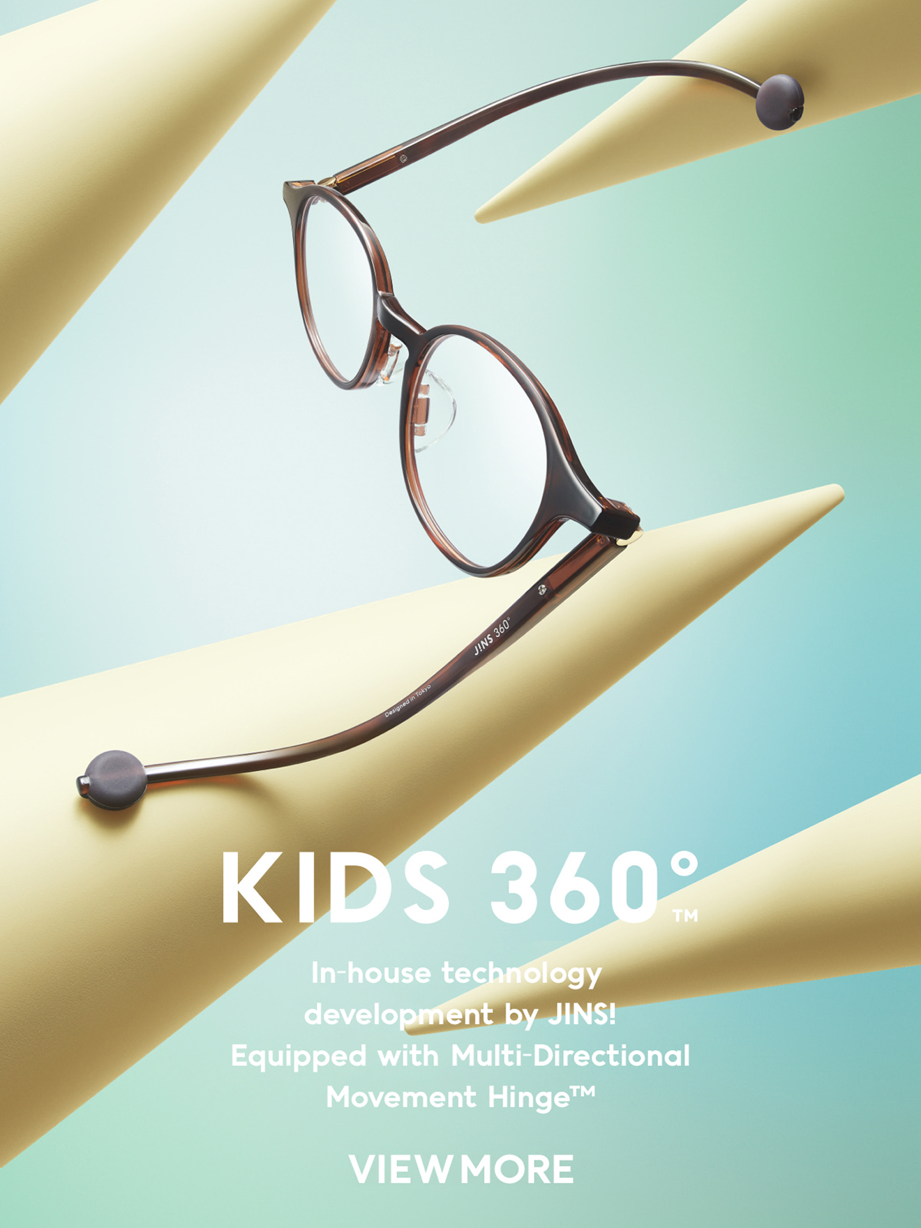 KIDS 360°&reg;(キッズサンロクマル)｜壊れにくいメガネ